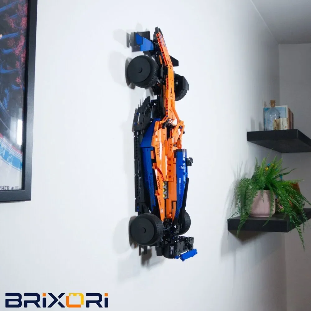 HORIZONTAL or Vertical Wall Mount LEGO Technic McLaren 42141 Mount Bracket